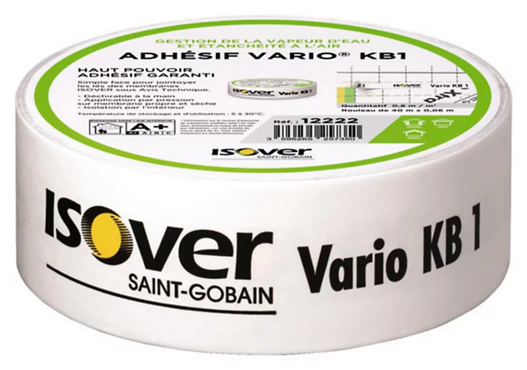 Castorama Adhésif D'étanchéité Pour Membrane Isover Vario KB1 L.40 M 3 Castorama Adhésif D'étanchéité Pour Membrane Isover Vario KB1 L.40 M
