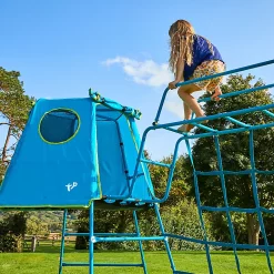 Castorama Aire De Jeux En Métal TP Toys Explorer Tour, Filet à Grimper Et Pont De Singe