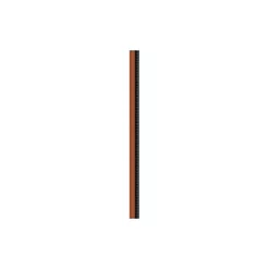 Castorama Bas De Porte De Garage Pvc Brosse à Visser Plasto Marron 15 Mm X L.2,5 M
