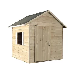 Castorama Cabane Enfant Bois Soulet Lilas