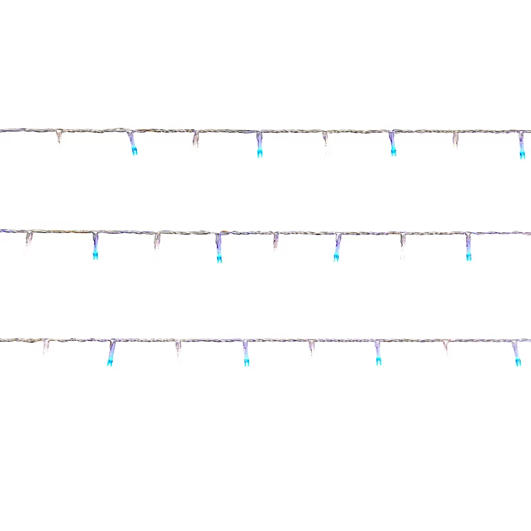 Castorama Guirlande Lumineuse Extérieure Câble Transparent 120 LED Blanc Bleu, électrique 3 Castorama Guirlande Lumineuse Extérieure Câble Transparent 120 LED Blanc Bleu, électrique