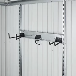 Castorama Jeu De Crochets Avec Rails Pour Abri De Jardin Biohort