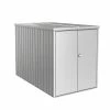 Castorama MiniGarage Métal Biohort 203 X 122 X H.145 Cm Argent Métallique -Castorama Shop minigarage metal biohort 203 x 122 x h 145 cm argent metallique9003414550308 01c FR CF