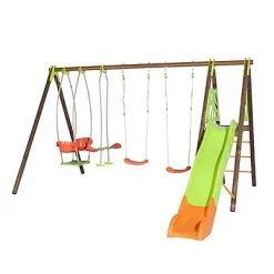 Castorama Portique En Bois Et Métal Helio