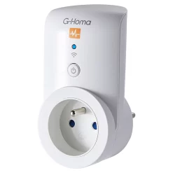 Castorama Prise Connectée Avec Contrôle Du Coût Et De La Consommation électrique G-Homa