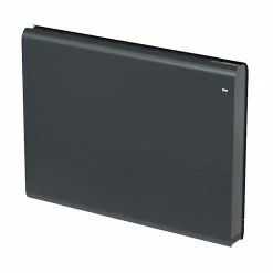 Castorama Radiateur Connecté électrique à Inertie Fluide GoodHome Iriya Anthracite 1500W Horizontal