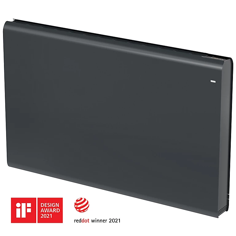 Castorama Radiateur Connecté électrique à Inertie Sèche GoodHome Iriya Anthracite 2000W Horizontal 3 Castorama Radiateur Connecté électrique à Inertie Sèche GoodHome Iriya Anthracite 2000W Horizontal