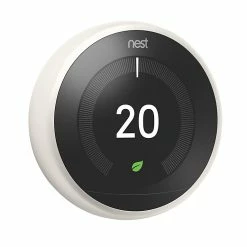 Castorama Thermostat Connecté Nest 3ème Génération Blanc